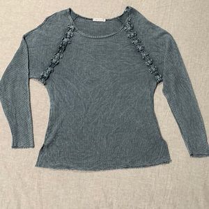 Thermal Weave Tunic Top